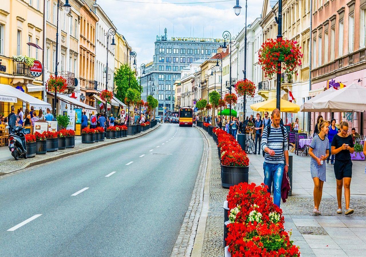 Elegant Apartment Warsaw Promenade Luaran gambar